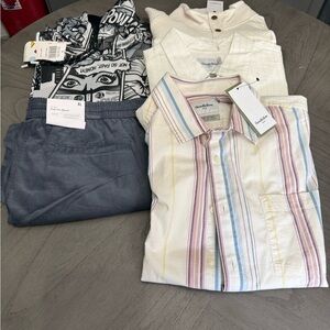 Goodfellow & Co Multicolor Striped Shirt